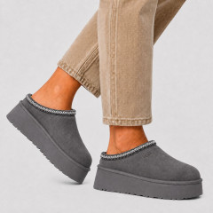 UGG WOMEN'S TASMAN TAZZ PLATFORM GREY