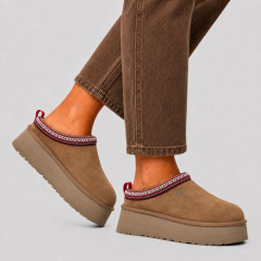 UGG WOMEN'S TASMAN TAZZ  PLATFORM CHESTNUT
