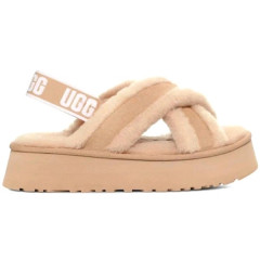 UGG DISCO CROSS SLIDE SAND