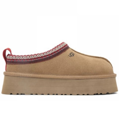 UGG WOMEN'S TASMAN TAZZ PLATFORM CHESTNUT