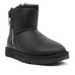 UGG BAILEY ZIP MINI BOOT METALLIC BLACK