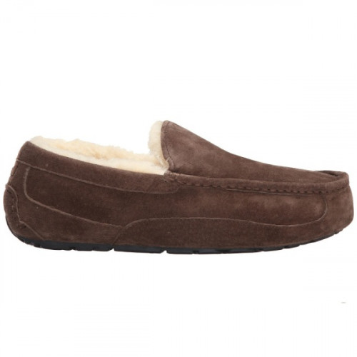 UGG MEN'S MOCCASINS ASCOT CHOCOLATE
