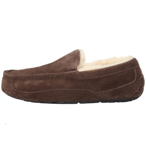 UGG MEN'S MOCCASINS ASCOT CHOCOLATE