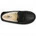UGG MEN'S MOCCASINS ASCOT LEATHER BLACK