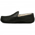 UGG MEN'S MOCCASINS ASCOT LEATHER BLACK